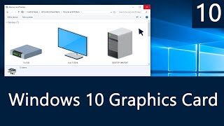 How to check your graphics card memory(VGA)in windows10