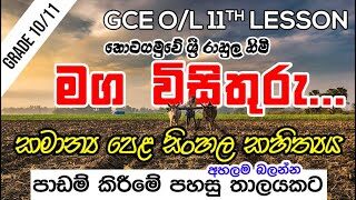GCE O/L Maga Wisithuru Salalihiniya | මග විසිතුරු(සැළලිහිණි සංදේශය) grade10_11 sinhala සිංහලසාහිත්‍ය