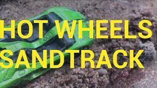 Hot wheels-SAND TRACK(homemade)