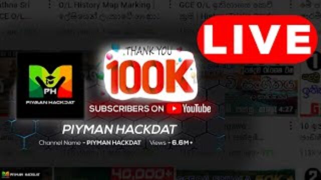 🔴 LIVE | 100k Subscribers | PIYMAN HACKDAT  #LiveStream