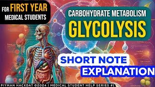 Carbohydrate Metabolism – Glycolysis | 𝑺𝒉𝒐𝒓𝒕 𝑵𝒐𝒕𝒆 𝒇𝒐𝒓 𝗙𝗜𝗥𝗦𝗧 𝗬𝗘𝗔𝗥 𝗠𝗕𝗕𝗦 𝗦𝗧𝗨𝗗𝗘𝗡𝗧𝗦 | 𝗙𝗿𝗲𝗲 𝗣𝗗𝗙!
